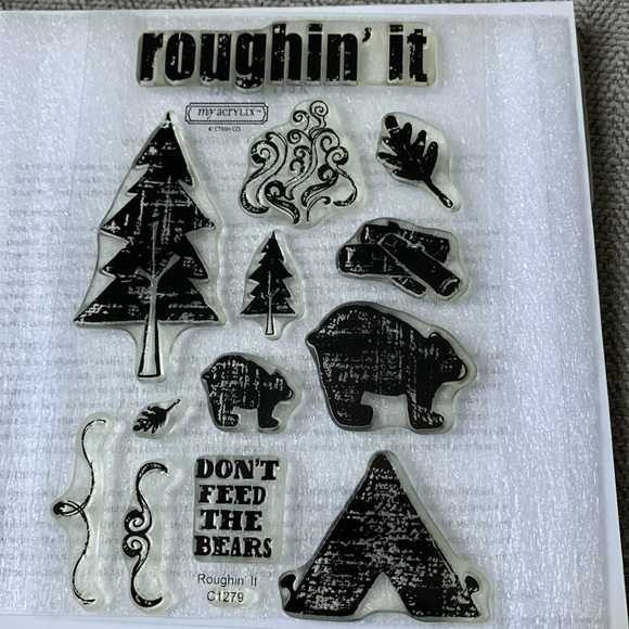 Roughin It C1279 stamp set - Picture 1 of 6
